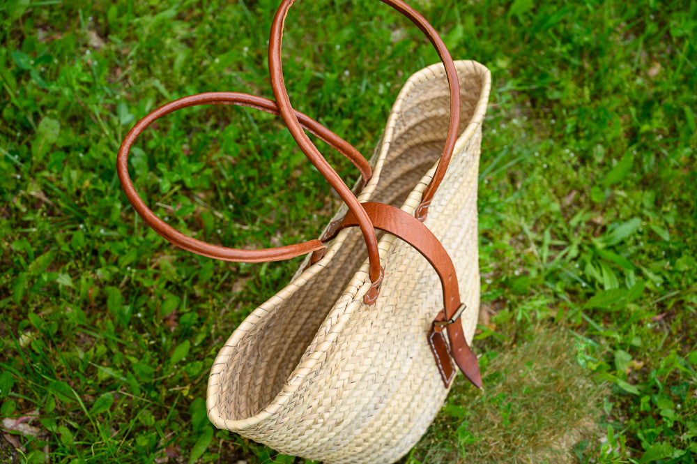 Morrocan shopping basket essouria brown